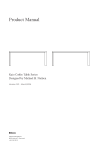 Kaio Coffee Table Manual | AI Chat &amp; PDF Download
